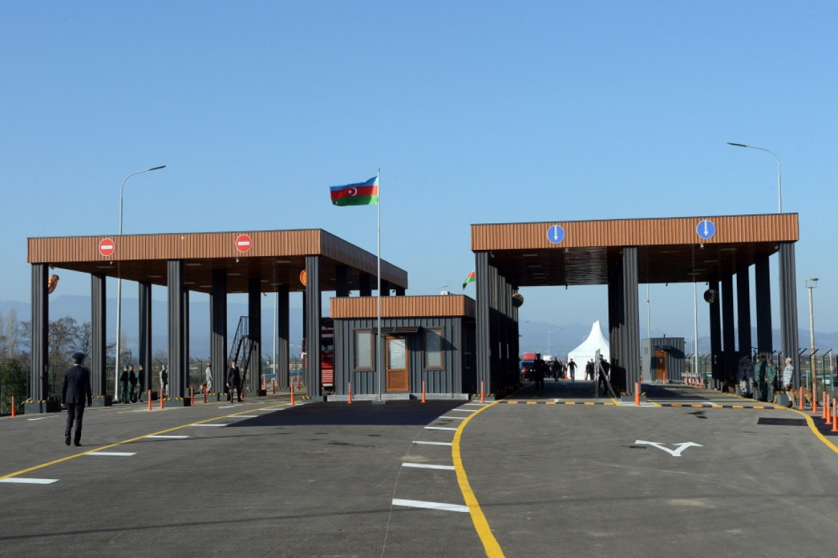 Внесено изменение в список пропускных пунктов через госграницу Азербайджана