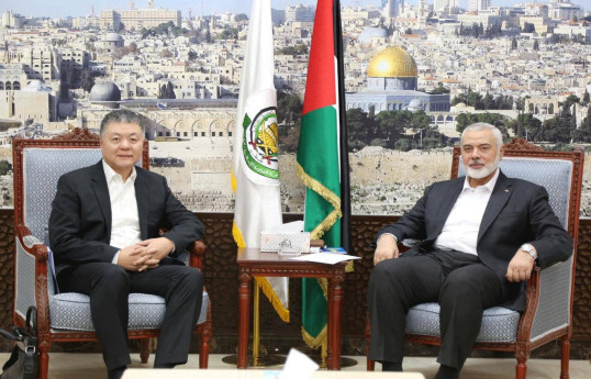 Глава Политбюро ХАМАСа встретился с китайской делегацией