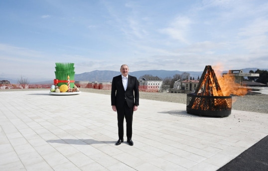 Ильхам Алиев поздравил азербайджанский народ с праздником Новруз - ГЛАВНЫЕ ПОСЛАНИЯ  