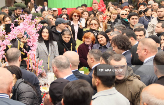 Премьер-министр Грузии принял участие в мероприятии по случаю праздника Новруз в Марнеули