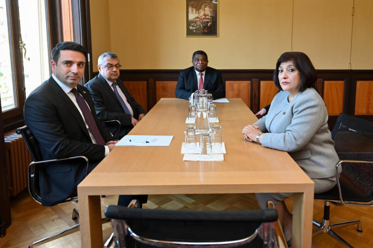 В Женеве состоялась встреча спикеров парламентов Азербайджана и Армении-ФОТО 