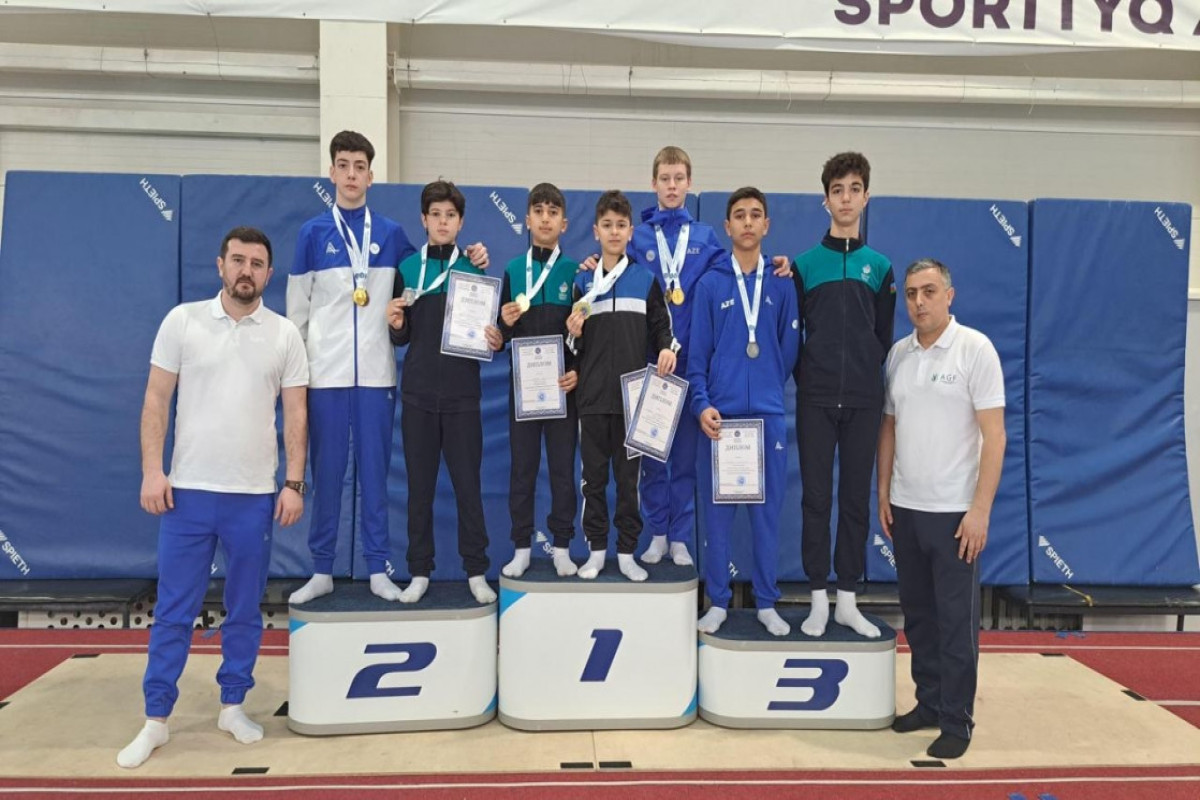 Азербайджанские гимнасты завоевали 6 медалей на турнире в Казахстане-ФОТО 