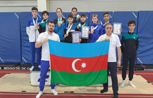 Азербайджанские гимнасты завоевали 6 медалей на турнире в Казахстане-ФОТО 