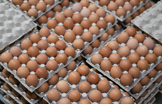 В Россию с 18 по 24 марта из Азербайджана было ввезено 3,9 млн штук яиц