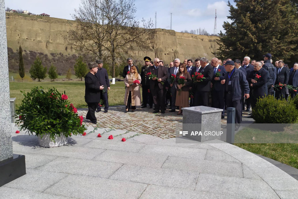 В Азербайджане началось посещение Губинского мемориального комплекса геноцида -ФОТО 