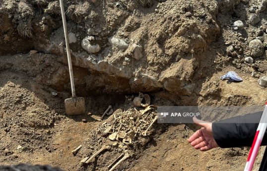В массовом захоронении в Ходжалы обнаружены останки еще двух человек