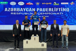 Сотрудник МЧС Азербайджана стал победителем чемпионата по пауэрлифтингу