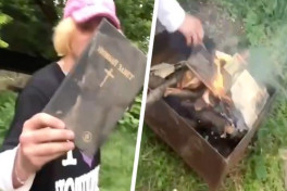 В России арестованы поджигатели Библии
