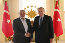 Эрдоган провел переговоры с лидером политбюро ХАМАС