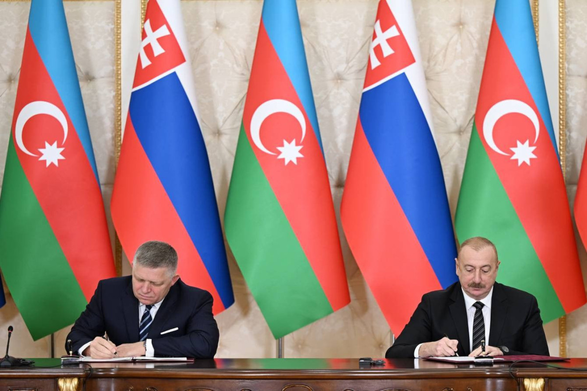 Азербайджан и Словакия подписали ряд документов о сотрудничестве - СПИСОК