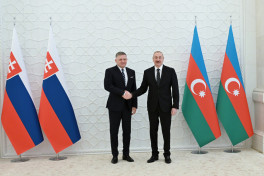 Ильхам Алиев: Открывается новая страница в отношениях Словакии и Азербайджана