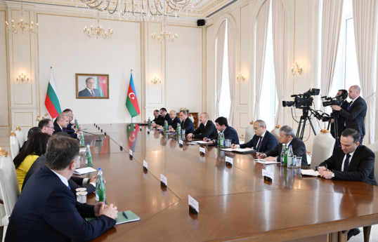 Ильхам Алиев и Румен Радев проводят встречу в расширенном составе-ОБНОВЛЕНО 
