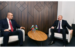 Ильхам Алиев и Румен Радев проводят встречу один на один