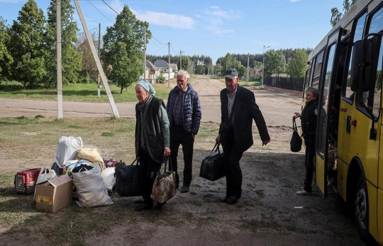 Украина продолжает эвакуацию жителей с Харьковской области