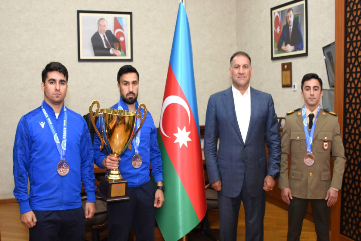 Азербайджанские спортсмены вернулись с бронзой с чемпионата Европы по каратэ
-ФОТО 