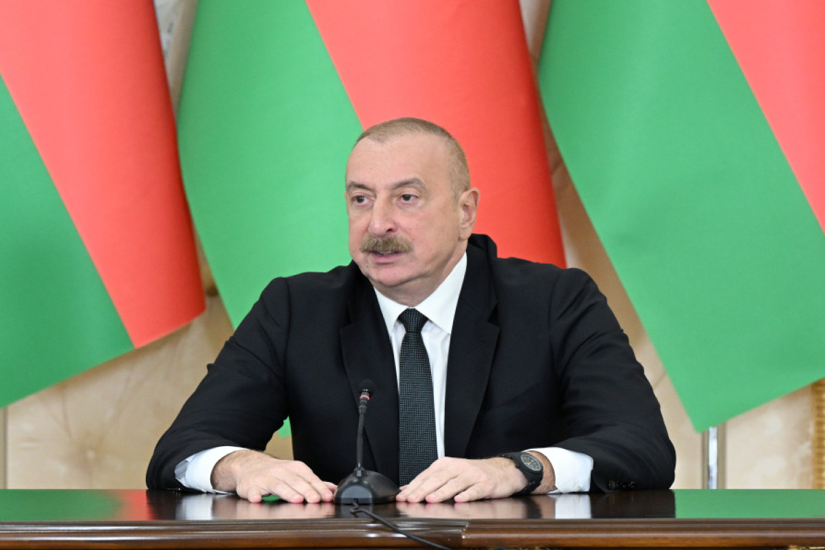 Президенты Азербайджана и Беларуси выступили с заявлениями для прессы-ОБНОВЛЕНО 