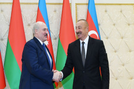Алиев и Лукашенко посетили выставки Caspian Agro и InterFood Azerbaijan