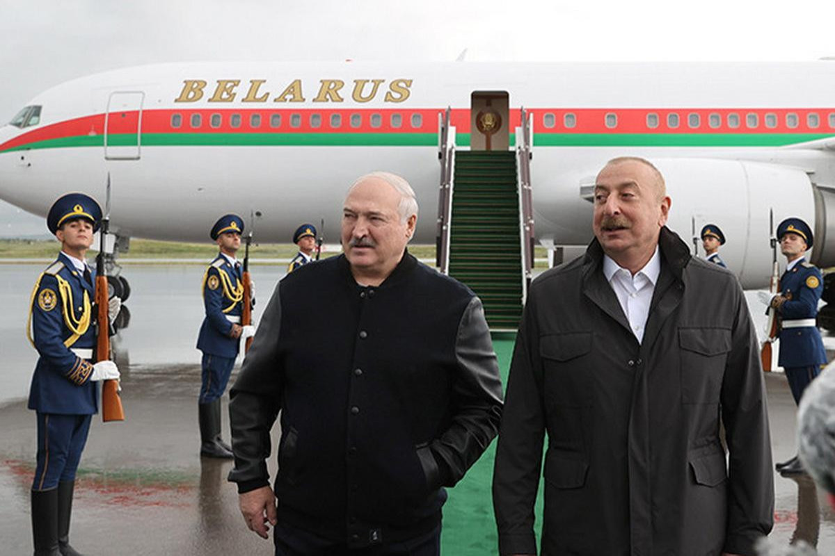 Алиев и Лукашенко находятся в Шуше-ФОТО 