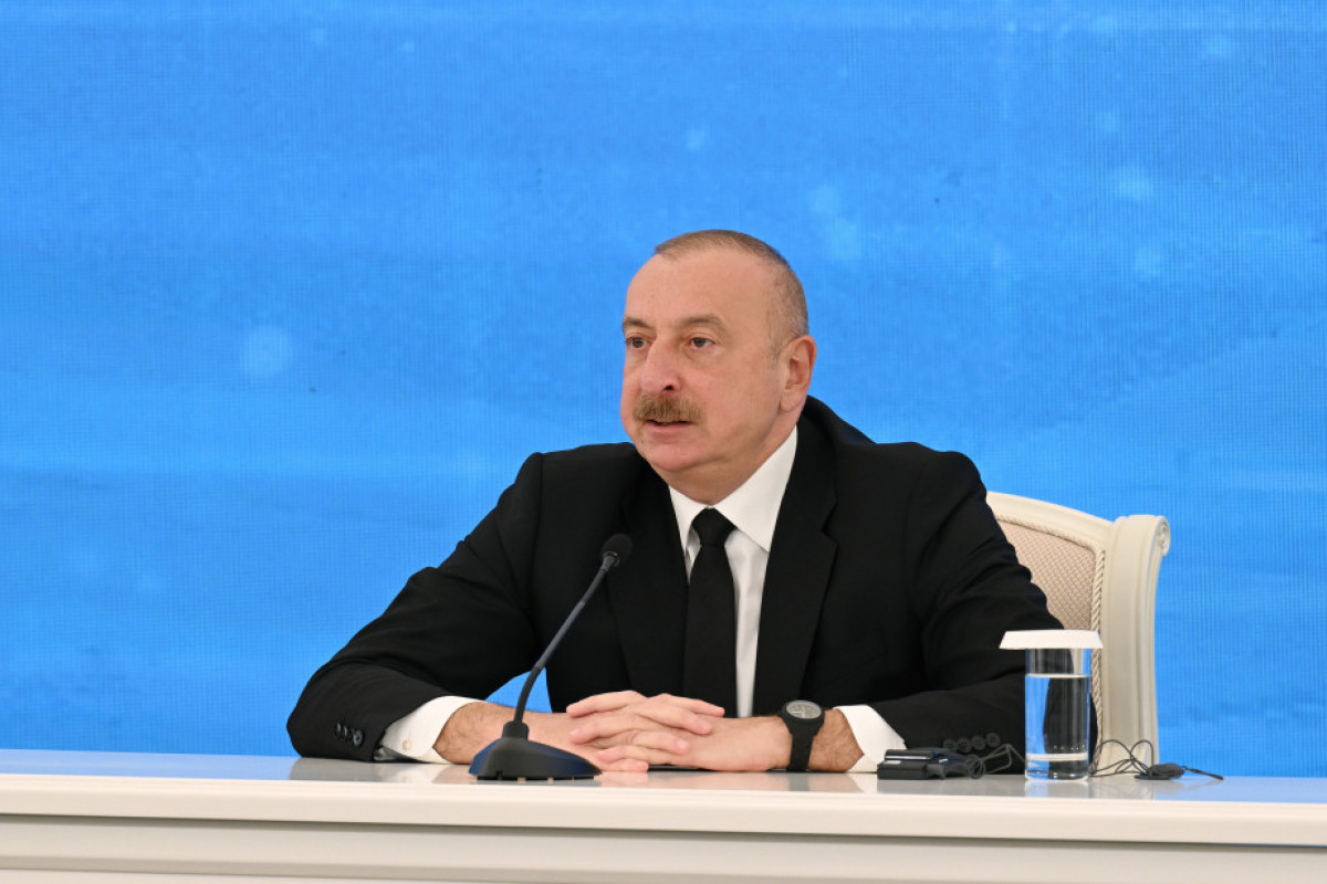 Президент Ильхам Алиев: Открытие гидроузла «Гыз Галасы» и ввод в эксплуатацию гидроузла «Худаферин» являются историческим событием