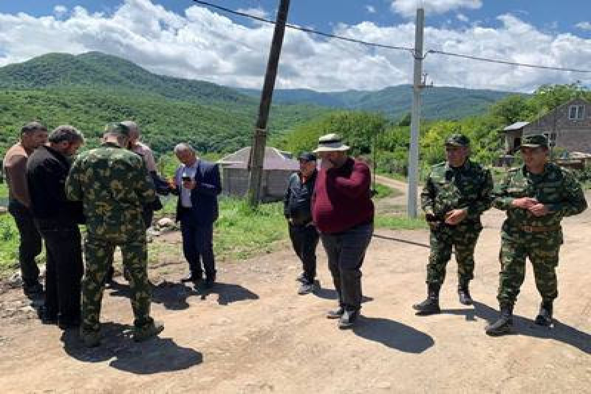 Въезд в село Киранц Тавушской области Армении временно ограничен