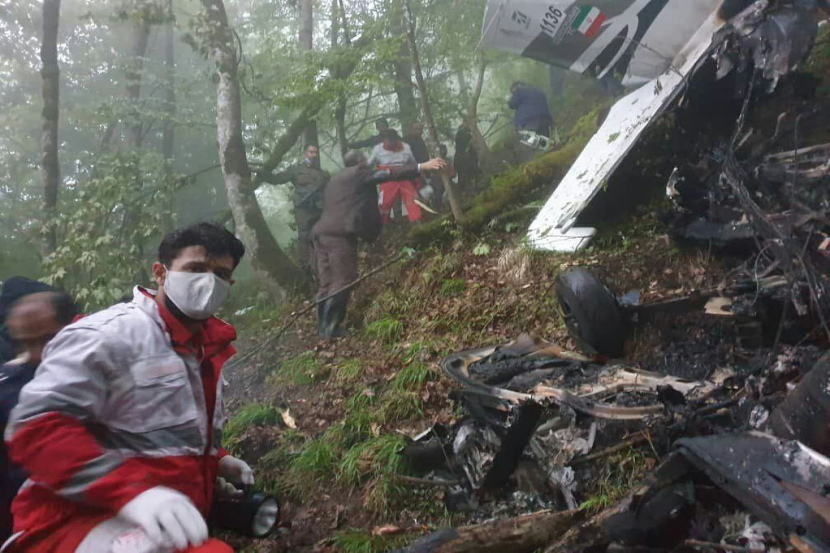 Экипаж вертолета с Раиси погиб в первые же минуты после катастрофы -  Красный полумесяц