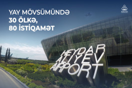 80 направлений для летнего отпуска от Бакинского аэропорта  
