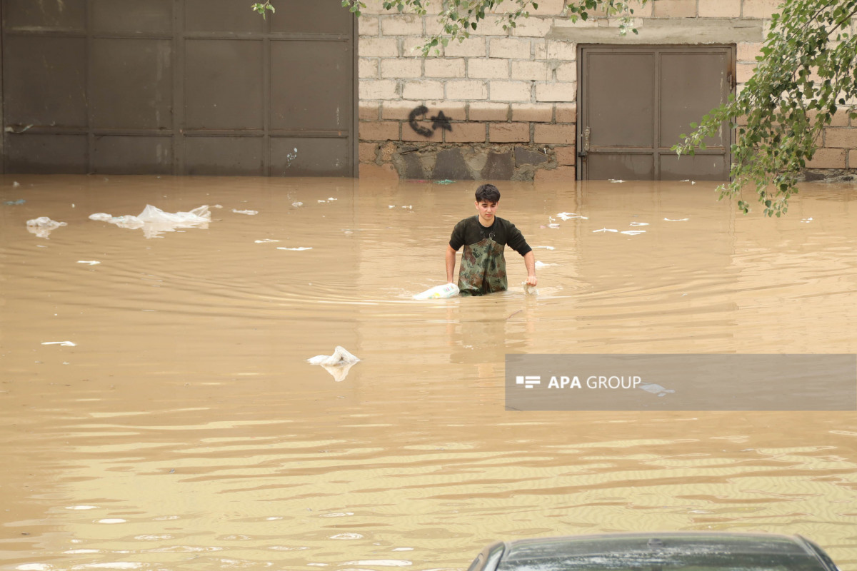 Из-за наводнения в Грузии прервана связь с 15 селами, в которых компактно проживают азербайджанцы-ФОТО -ВИДЕО -ОБНОВЛЕНО 
