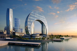 Ильхам Алиев и Мехрибан Алиева приняли участие в презентации проекта «Crescent Bay» и открытии ТЦ «Crescent Mall» в Баку