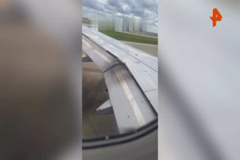 Самолет Airbus вспыхнул при взлете в аэропорту Чикаго - ДЕТАЛИ -ВИДЕО 