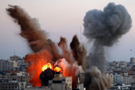 Пожар в лагере беженцев в Рафахе мог произойти на складе оружия ХАМАС 