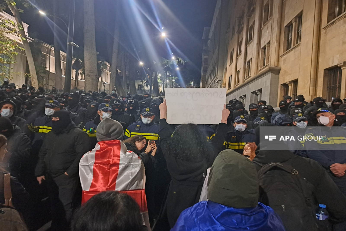 В Тбилиси восстановлены акции протеста