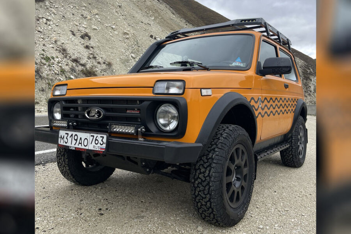 Новую Lada Niva Sport сфотографировали на испытаниях в горах