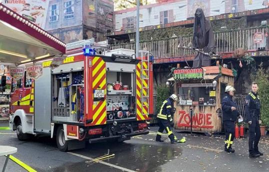 При пожаре в Германии пострадали 11 человек