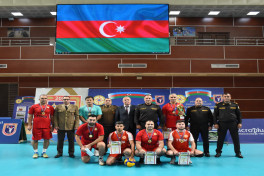 МЧС Азербайджана провело волейбольный чемпионат среди своих подразделений-ФОТО 