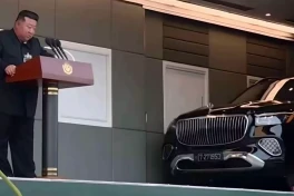 Aurus не прижился: Ким Чен Ын снова за рулем Maybach