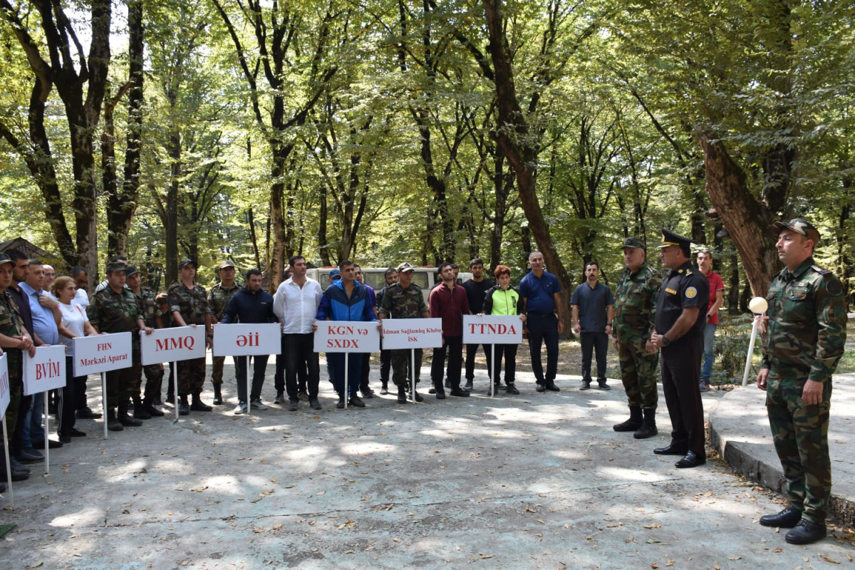 В МЧС прошел чемпионат по ориентированию среди подразделений-ФОТО 