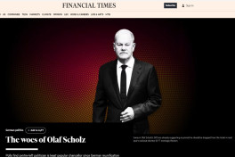 Financial Times: Шольц может не попасть на следующие выборы