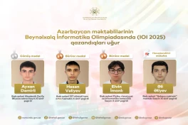 Успех азербайджанской команды на IOI 2025