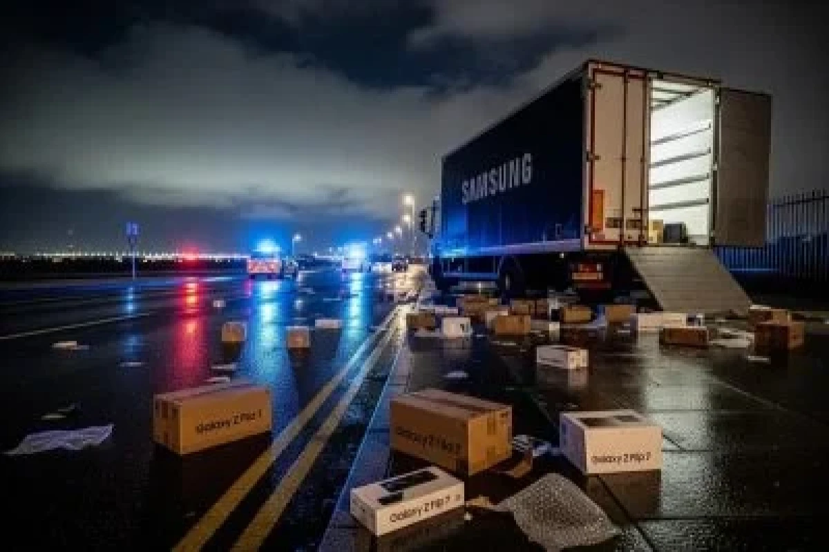 В Британии похищены 12 тысяч смартфонов Samsung — ущерб превысил $10 млн