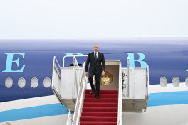 Алиев прибыл в США