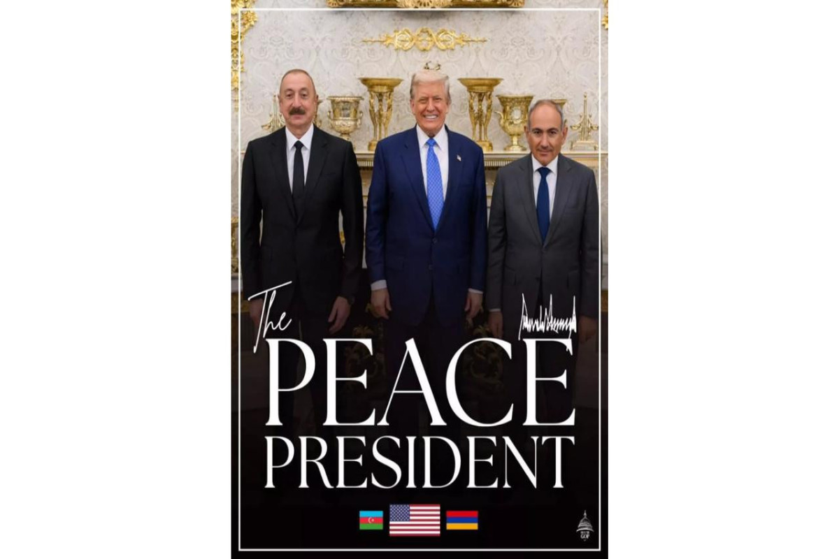 Трамп выложил фото встречи с Алиевым и Пашиняном в Truth Social