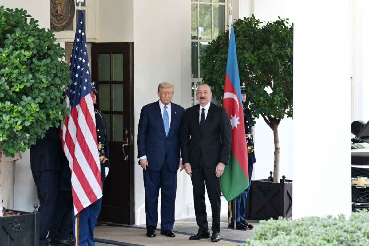 Белый Дом поделился публикацией о встрече Трампа с Ильхамом Алиевым-ВИДЕО