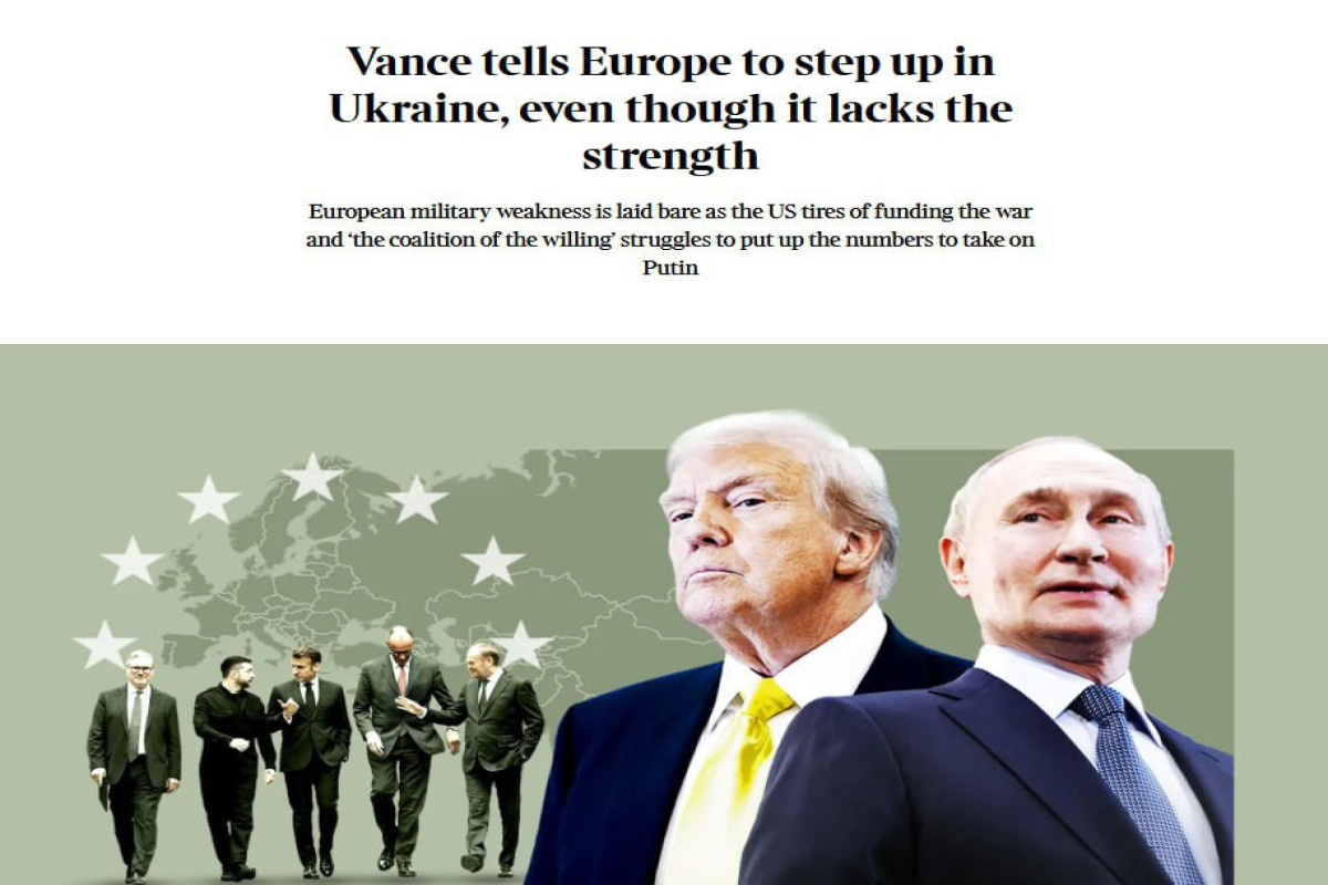 The Times: У Европы нет сил для влияния на переговоры Путина и Трампа