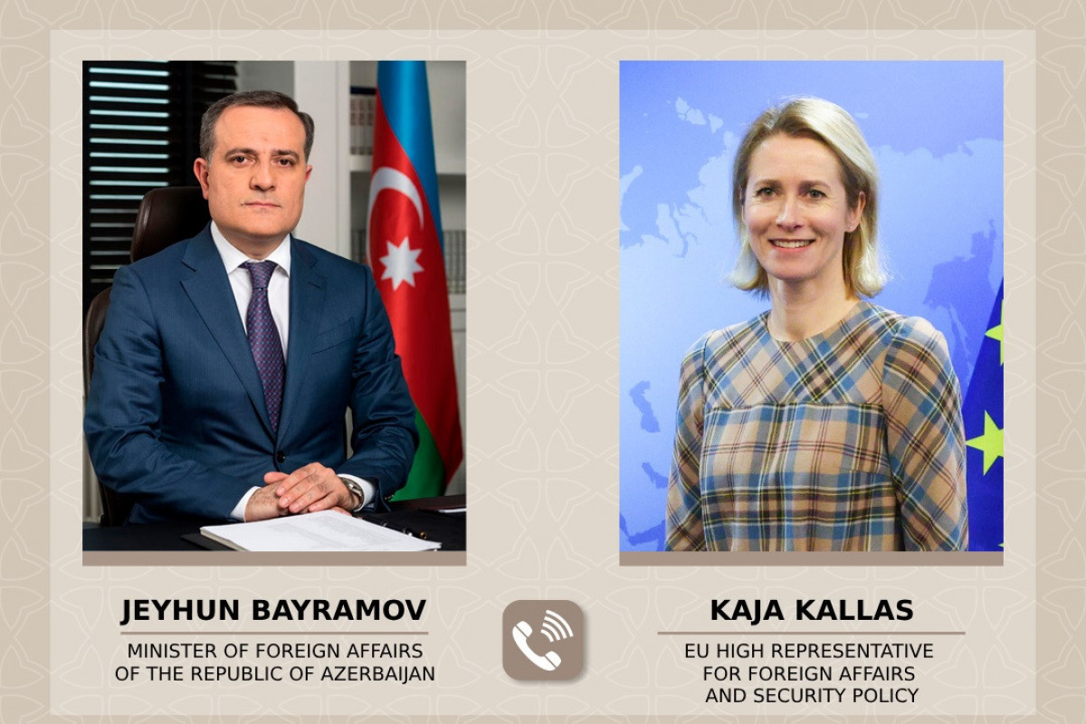 Глава МИД Азербайджана провел переговоры с Каей Каллас