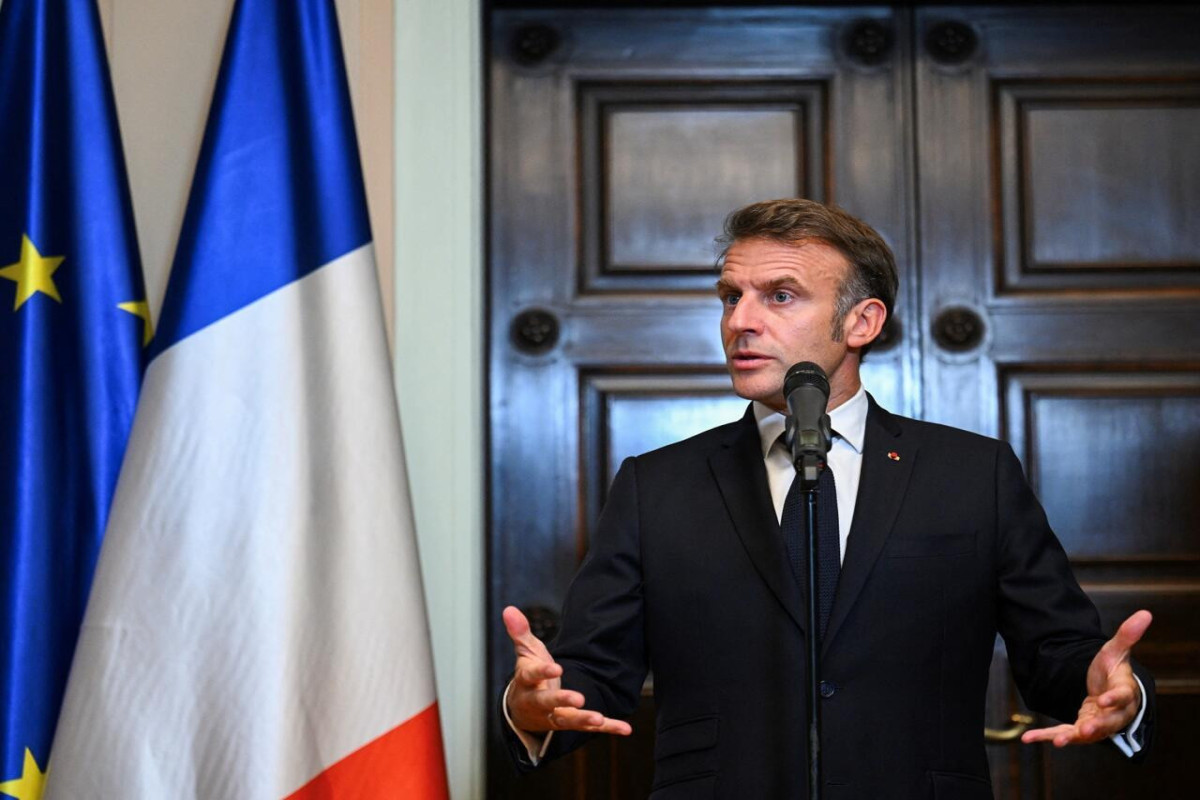 Президент Франции Эммануэль Макрон