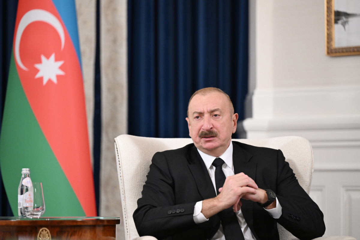 Президент Ильхам Алиев