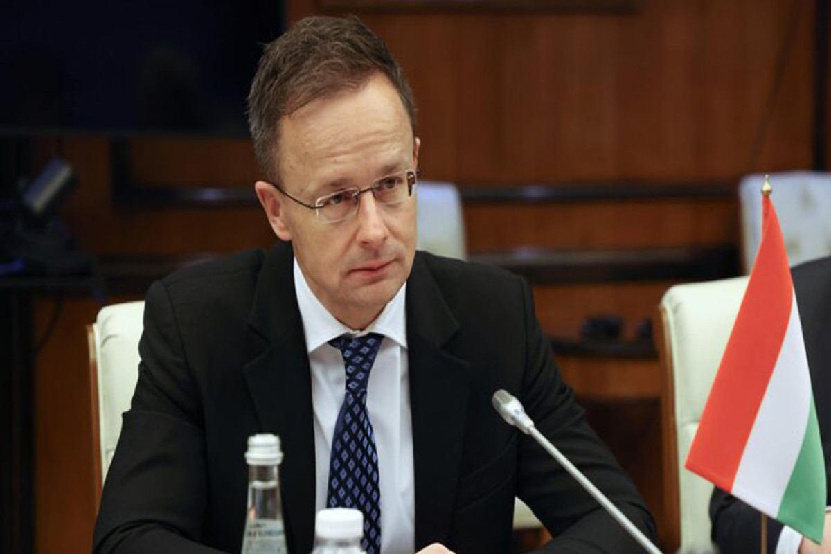 министр иностранных дел и внешнеэкономических связей Венгрии Петер Сийярто