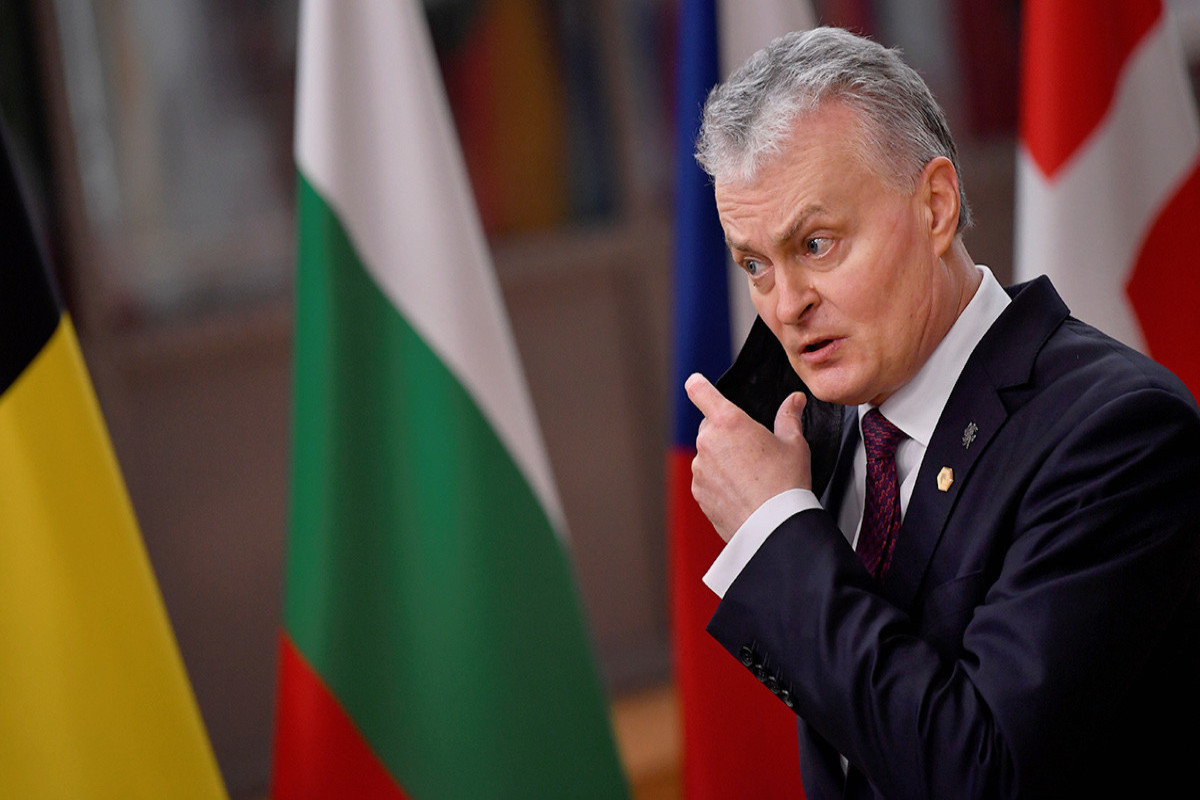 Президент Литвы Гитанас Науседа