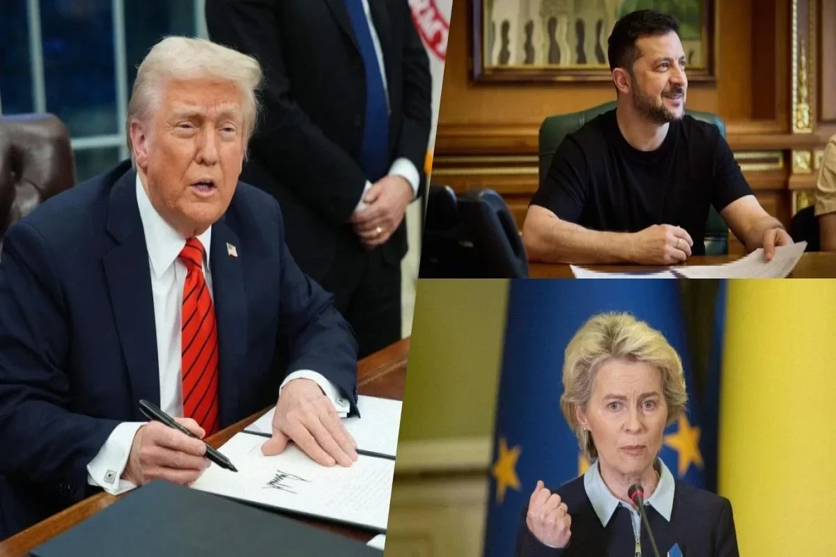 Зеленский и европейские лидеры завтра отправятся на встречу с Трампом
