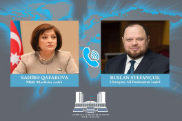 Спикеры парламентов Азербайджана и Украины обсудили сотрудничество